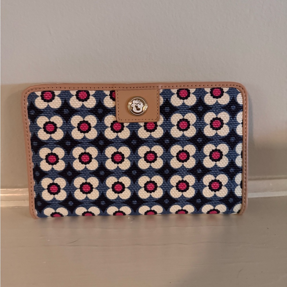 Spartina 449 Pink and Black Patterned Wallet